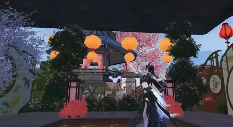 奇石衬水色,高阁赏繁花,快来神仙家园抄作业啦!