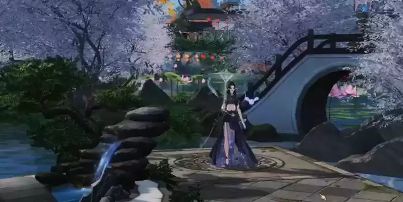 奇石衬水色,高阁赏繁花,快来神仙家园抄作业啦!