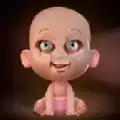 粉衣婴儿