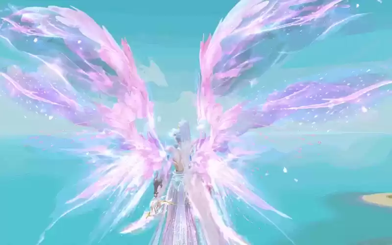 熠熠生辉,柔桡轻曼,《天下》手游华美羽翼伴你共赏大荒美景!