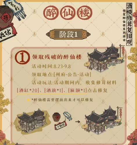 江南百景图醉仙楼玩法攻略1