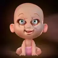 粉衣婴儿