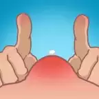 模拟挤痘痘
