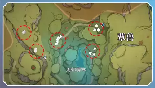 原神蕈兽孢子哪里多 原神蕈兽孢子采集位置