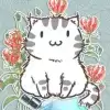 花与香水与猫