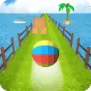 海洋滚动球