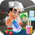 冰淇淋制造厨师
