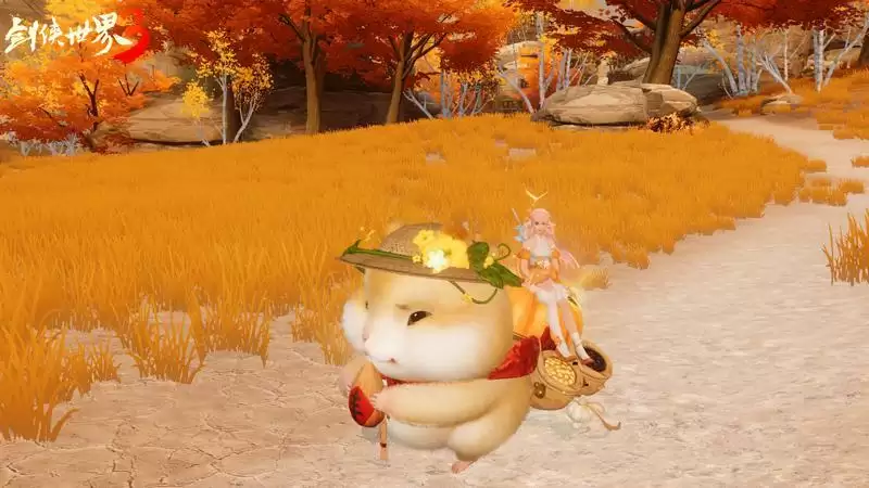 脑洞坐骑玩转江湖!《剑侠世界3》奇趣仓鼠萌动登场!