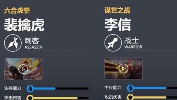 王者荣耀李信裴擒虎对比详情 谁的双形态更强？