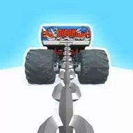 拉力赛车手冲刺