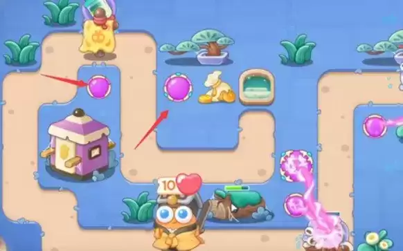 《保卫萝卜4》阿波道长第6关通关攻略