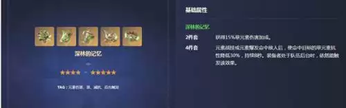 原神纳西妲圣遗物推荐一览 原神纳西妲圣遗物选择