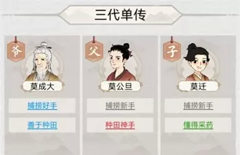 水乡芳华录居民天赋选择推荐2