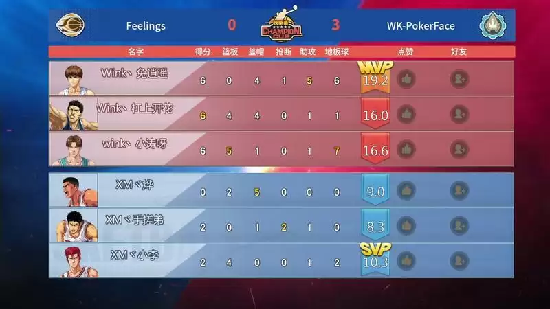 奇兵角田登上分区决赛舞台，《灌篮高手正版授权手游》2022冠军杯秋季赛四强诞生