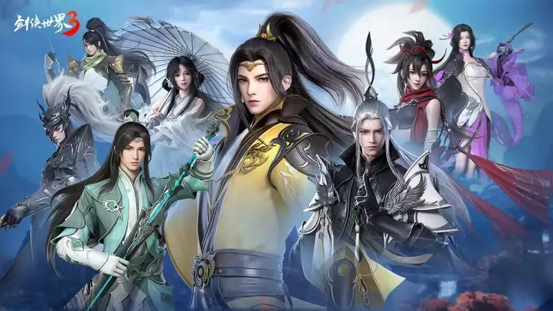 第九种兵器降临!《剑侠世界3》火系新门派悬念海报曝光