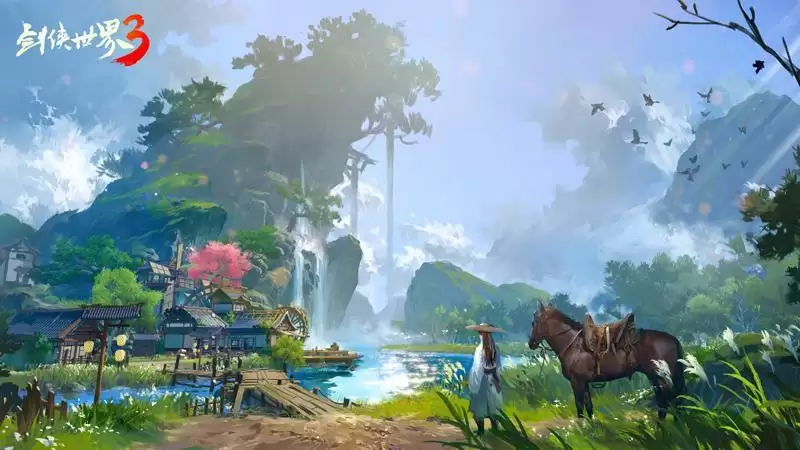 第九种兵器降临!《剑侠世界3》火系新门派悬念海报曝光