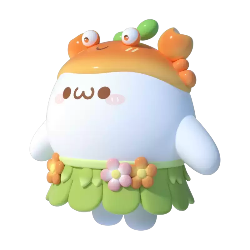 《蛋仔派对》×长草颜团子联动上线，加入草裙舞热情摇摆！