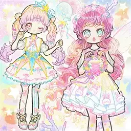 甜心少女换装日记小游戏