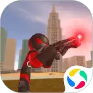 火柴人绳索英雄3:警察射击