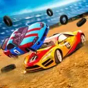 拆迁赛车撞车特技