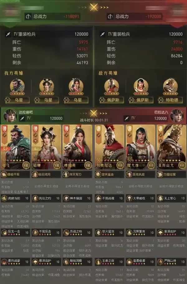 《重返帝国》经典阵容东山再起？张飞带领反击枪回归