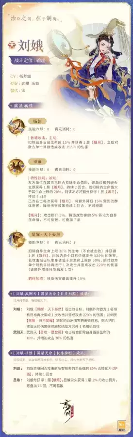 《忘川风华录》手游新名士刘娥技能曝光！刘娥喵登场！攻略来袭！