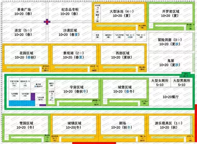《游乐园梦物语》布局攻略大全分享