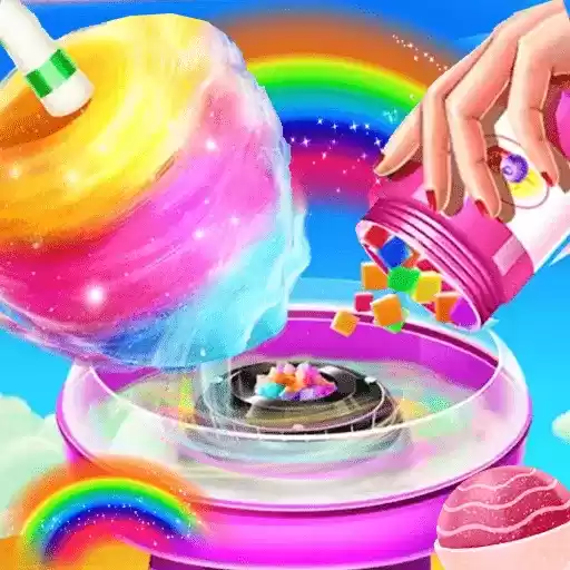彩虹棉花糖
