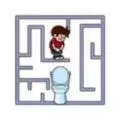 迷宫逃脱厕所冲刺游戏(Maze Escape Toilet Rush)