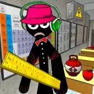 火柴人学校邻居 (Stickman School Neighbor)
