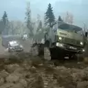 越野卡车泥泞奔驰