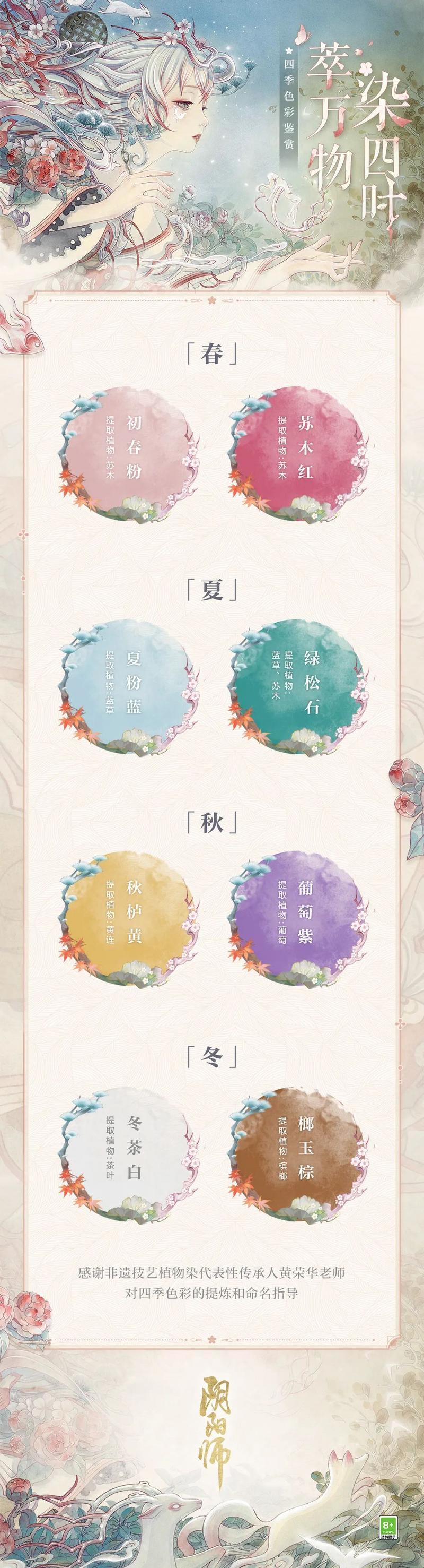 《阴阳师》四季色彩美学跨界艺术合作亮相 