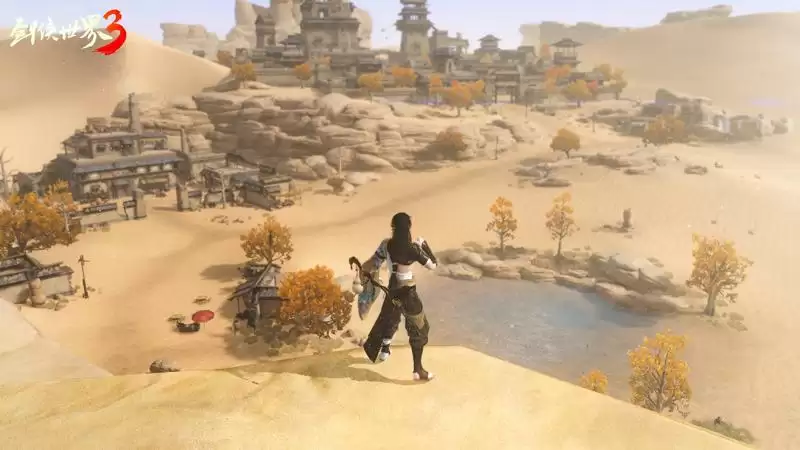 江湖新潮流!《剑侠世界3》趣味滑行玩法玩转江湖