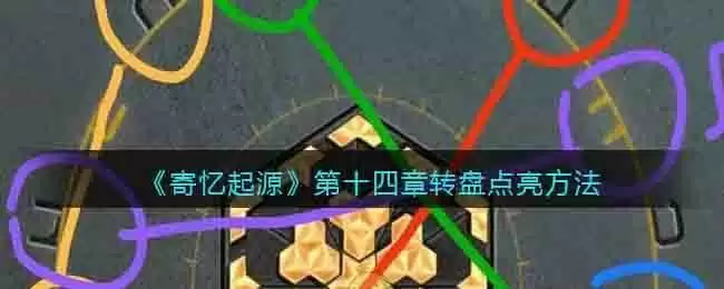 《寄忆起源》第十四章转盘点亮方法