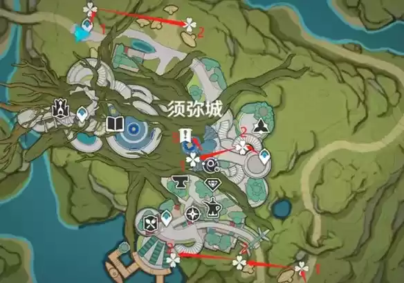 《原神》帕蒂莎兰分布位置一览