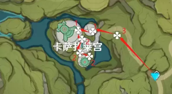 《原神》帕蒂莎兰分布位置一览