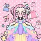 公主风换装女孩