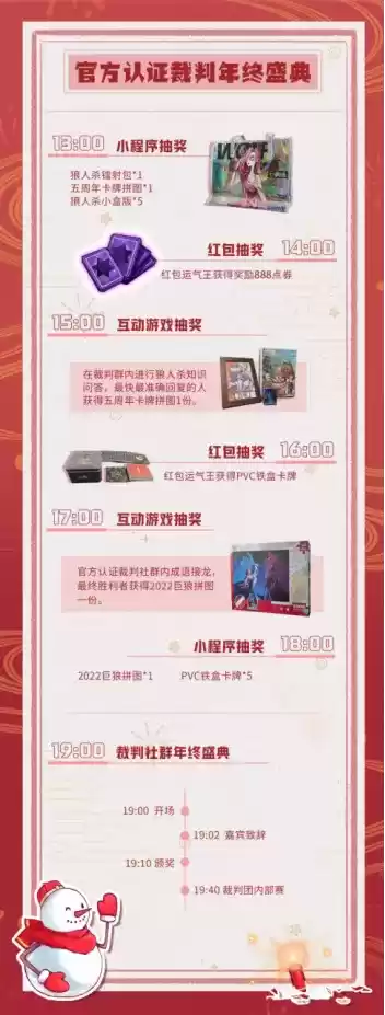 群狼聚首，年终狂欢！2022狼人杀官方社群年终盛典火热来袭