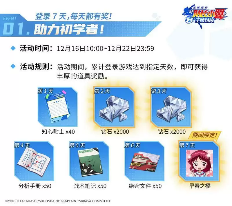 《队长小翼:王牌对决》“追梦测试”即将开启!全民预约福利今日曝光