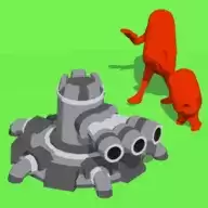 炮塔旋转防御手机