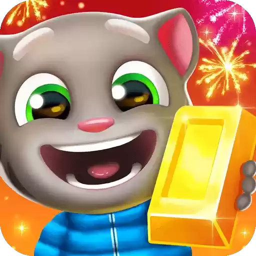 汤姆猫跑酷破解版无限金币钻石鞭炮