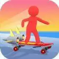 滑板冒险逃亡