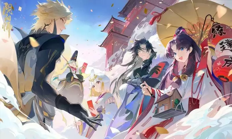 福至平安来《阴阳师》携手艺术家共创迎福活动，山兔导航语音与兔年红包封面齐上线！