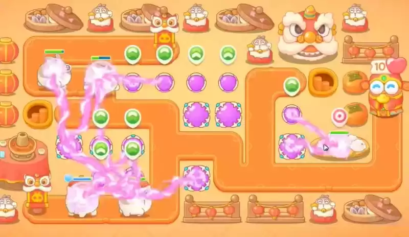 保卫萝卜4新春厨艺秀20关攻略 新春厨艺秀第20关图文通关流程[多图]图片2