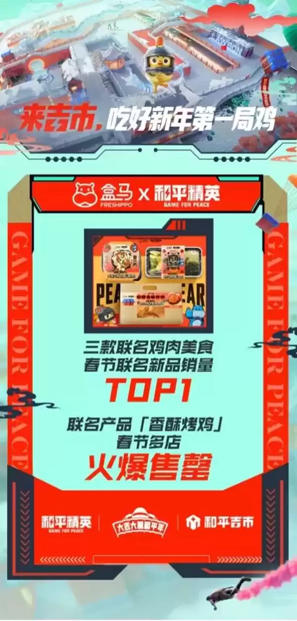 年货空投，惊喜多多！和平吉市邀你来吃新年第一局鸡！