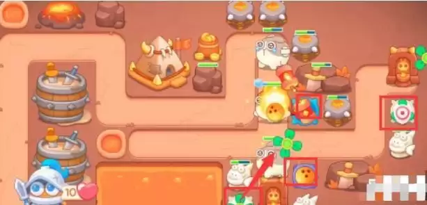 保卫萝卜4饿龙传说54关攻略 饿龙传说第54关图文通关详情[多图]图片2