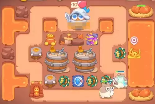 保卫萝卜4饿龙传说第55关怎么过3