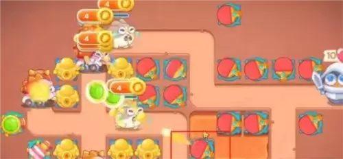 保卫萝卜4饿龙传说第47关怎么过8