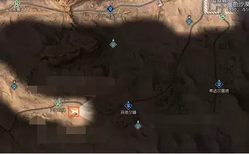 黎明觉醒沙漠修罗场藏宝图在哪1