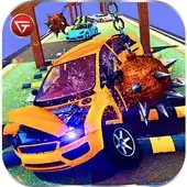 减速高速车撞毁